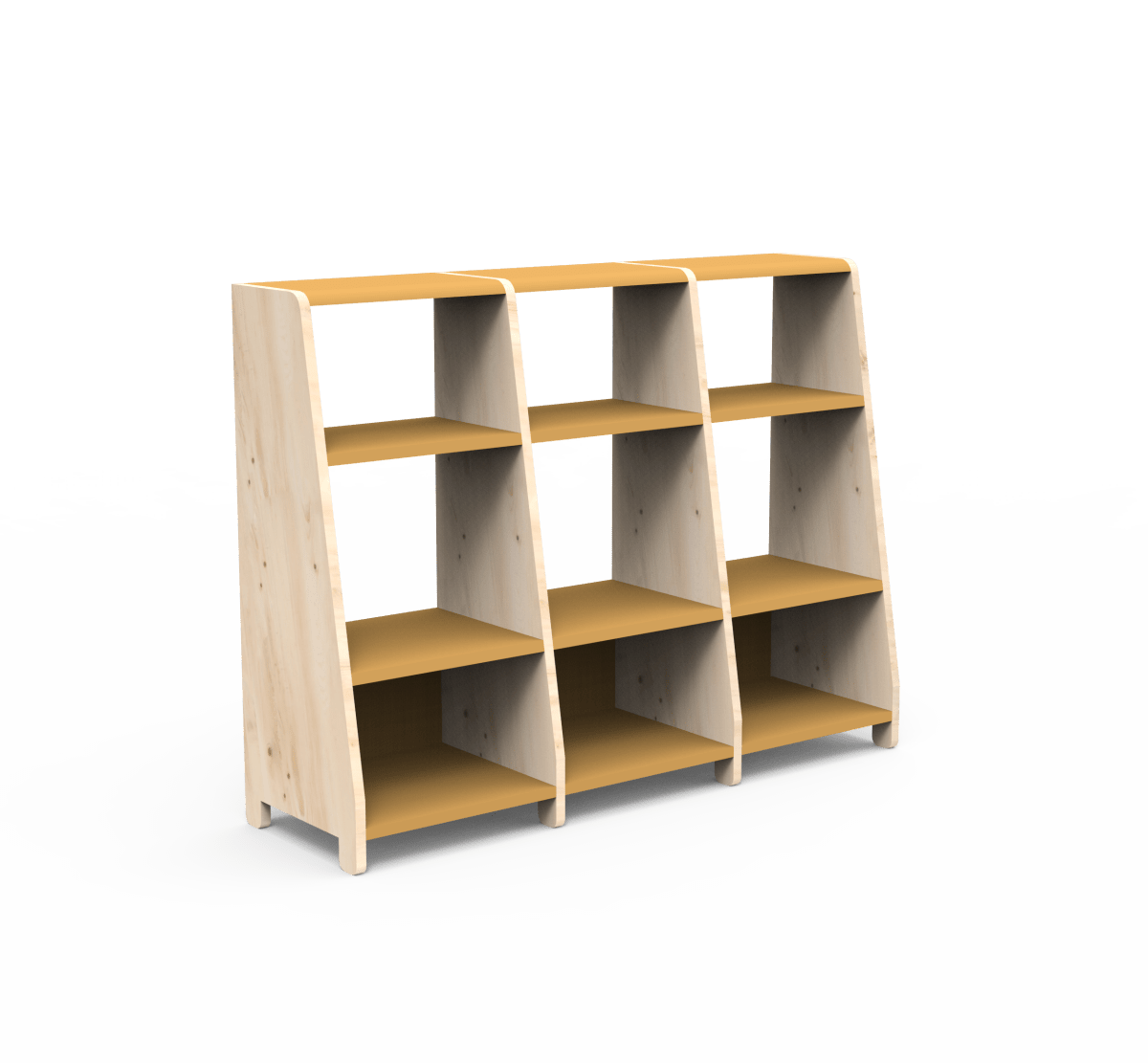 MATHY BY BOLS - Étagère Trois Colonnes ASYMETRY