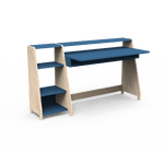 MATHY BY BOLS - Grand Bureau Avec Une Colonne Étagère ASYMETRY