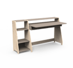 MATHY BY BOLS - Grand Bureau Avec Une Colonne Étagère ASYMETRY