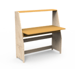 MATHY BY BOLS - Grand Bureau Avec Une Rehausse Bas ASYMETRY