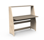 MATHY BY BOLS - Grand Bureau Avec Une Rehausse Bas ASYMETRY