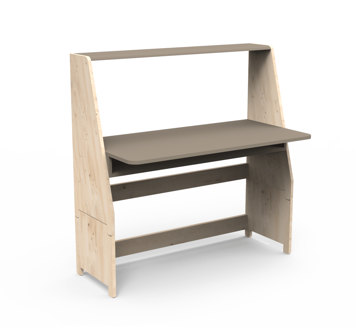 MATHY BY BOLS - Grand Bureau Avec Une Rehausse Bas ASYMETRY