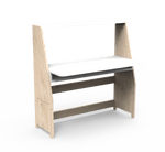 MATHY BY BOLS - Grand Bureau Avec Une Rehausse Bas ASYMETRY