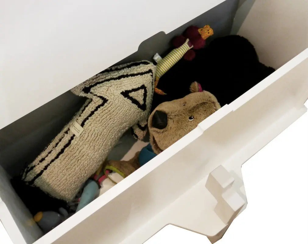 MATHY BY BOLS - Lit CARAVANE Avec Coffre et Timon 90 x 190 cm