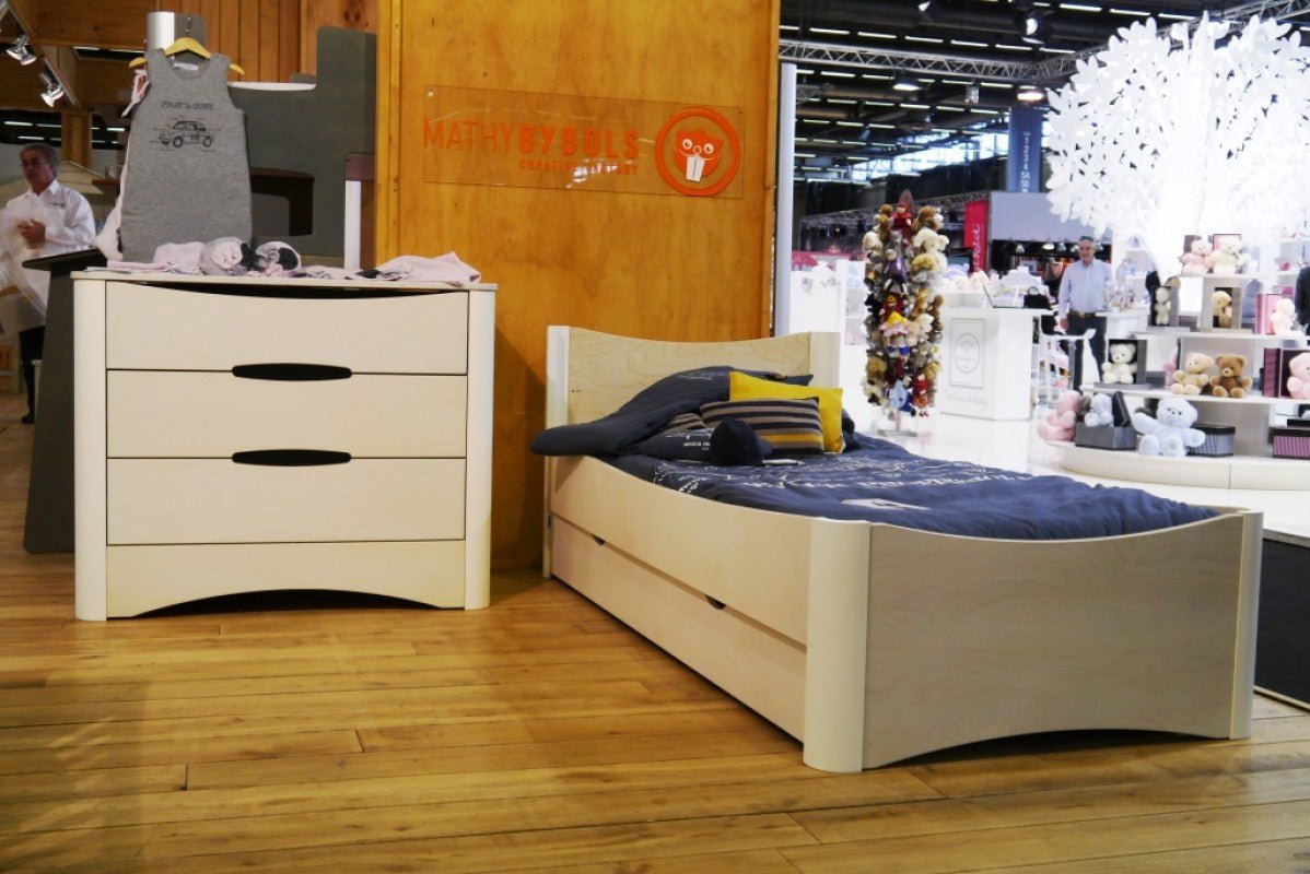 MATHY BY BOLS - Lit Enfant FUSION 90 x 190 cm Blanc