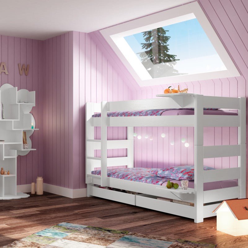 MATHY BY BOLS - Lit Superposé DOMINIQUE 149 Dissociable 90 x 200 cm