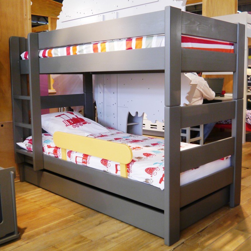 MATHY BY BOLS - Lit Superposé DOMINIQUE 149 Dissociable 90 x 200 cm