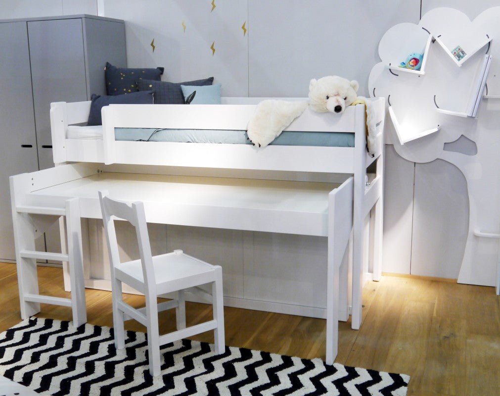 MATHY BY BOLS - Lit Surélevé DOMINIQUE 127 90 x 200 cm