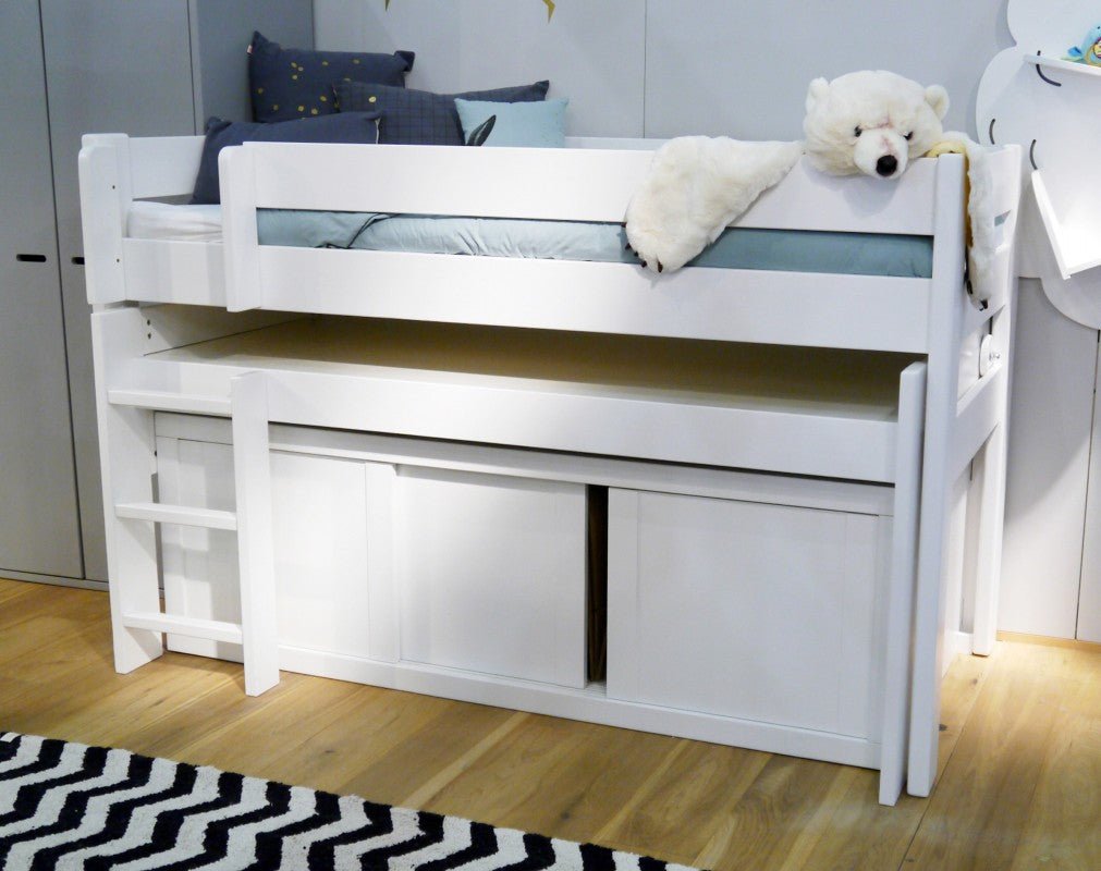 MATHY BY BOLS - Lit Surélevé DOMINIQUE 127 90 x 200 cm