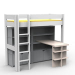 MATHY BY BOLS - Lit Surélevé Dominique 172 Indissociable 90 x 200 cm