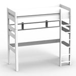 MATHY BY BOLS - Lit Surélevé Dominique 186 Dissociable 90 x 200 cm