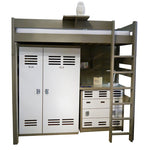 MATHY BY BOLS - Lit Surélevé DOMINIQUE 209 Dissociable 90 x 200 cm