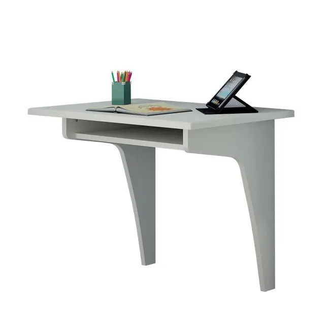 MATHY BY BOLS - Lit WAGON Avec Bureau + Étagère 90x190 cm