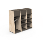 MATHY BY BOLS - Penderie Trois Colonnes ASYMETRY