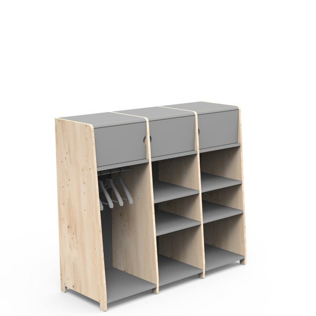 MATHY BY BOLS - Penderie Trois Colonnes ASYMETRY