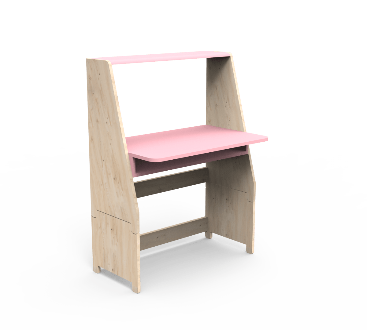 MATHY BY BOLS - Petit Bureau Avec Une Rehausse Bas ASYMETRY