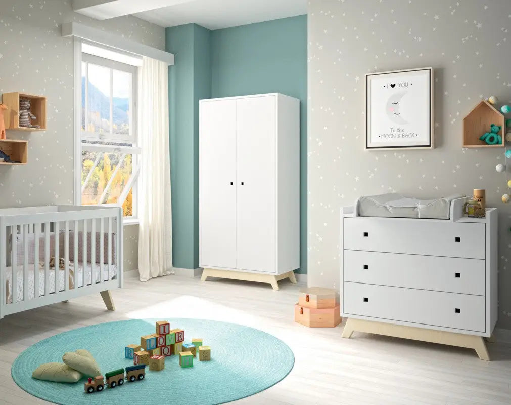 Armoire 2 Portes MADAVIN (Coloris au Choix) MATHY BY BOLS