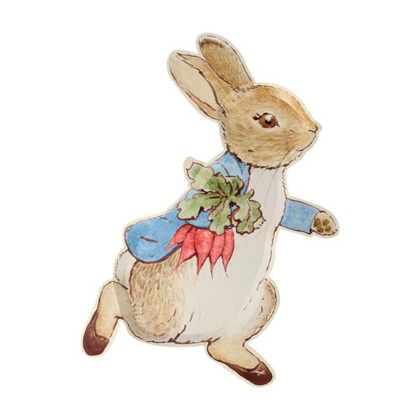 MERI MERI - 12 Assiettes En Forme De Pierre Le Lapin