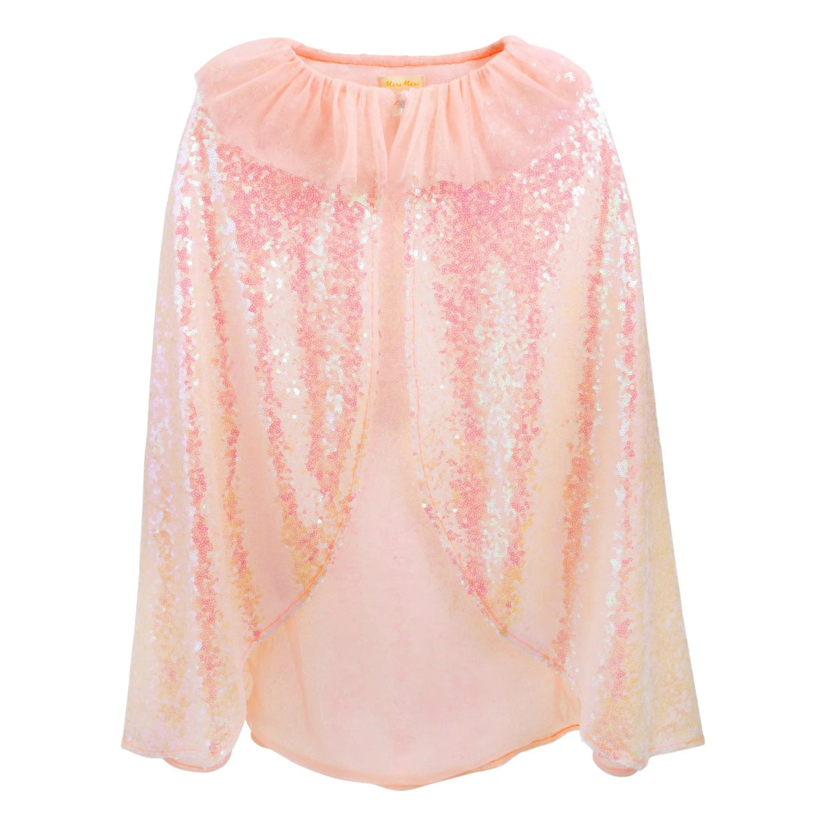 MERI MERI - Cape De Sequins Iridescents, Collerette Rose & Baguette Sequins
