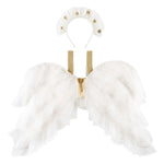 MERI MERI - Déguisement Ailes D'ange En Tulle Avec Couronne D'étoiles