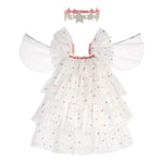 MERI MERI - Déguisement D'Ange En Tulle Avec Couronne