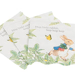 MERI MERI - Petites Serviettes Pierre Le Lapin Dans Le Jardin