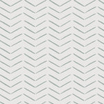 MUNKS & ME - Papier Peint Chambre Enfant à Motif Répété - À Chevrons | Bleu