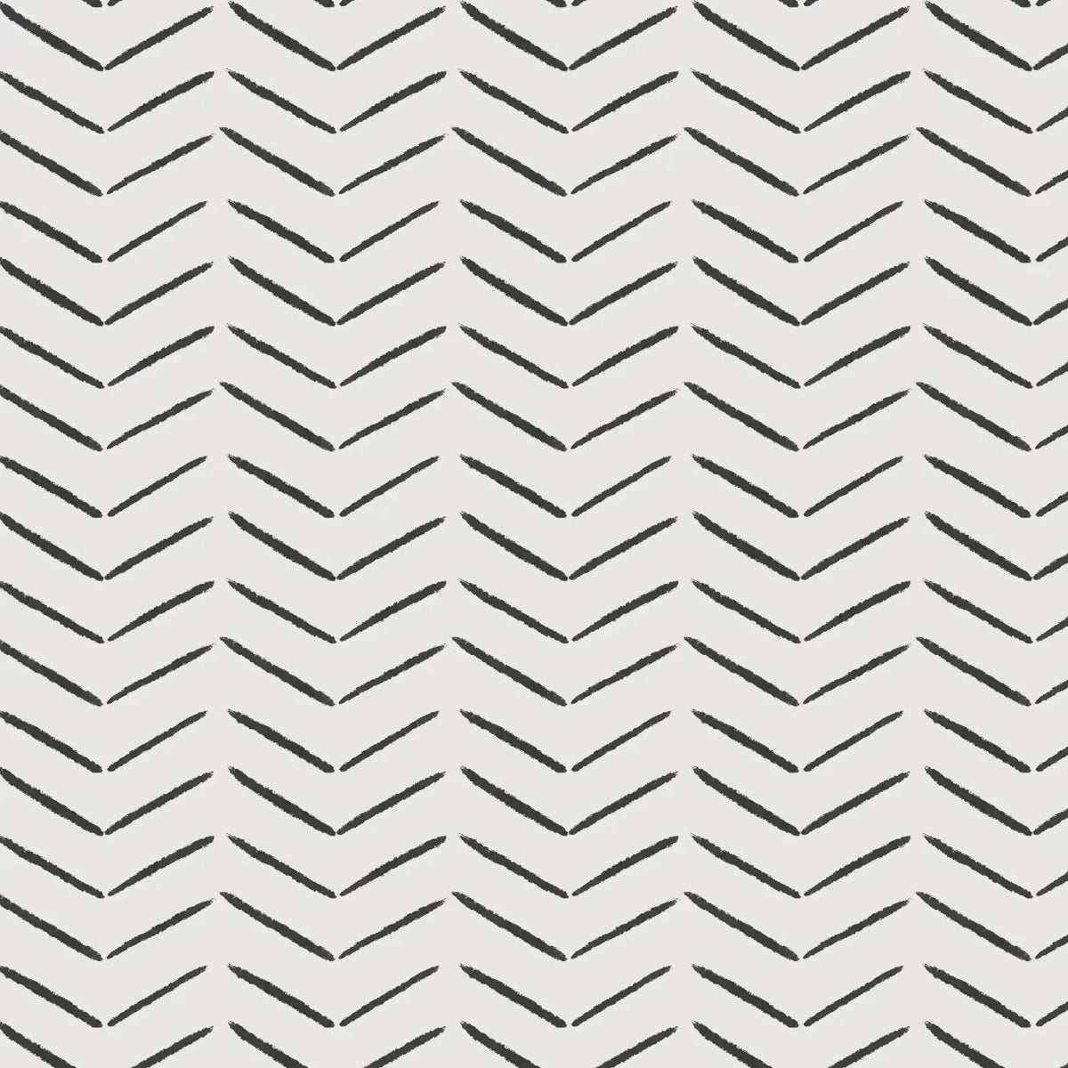 MUNKS & ME - Papier Peint Chambre Enfant à Motif Répété - À Chevrons | Charbon