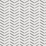MUNKS & ME - Papier Peint Chambre Enfant à Motif Répété - À Chevrons | Charbon
