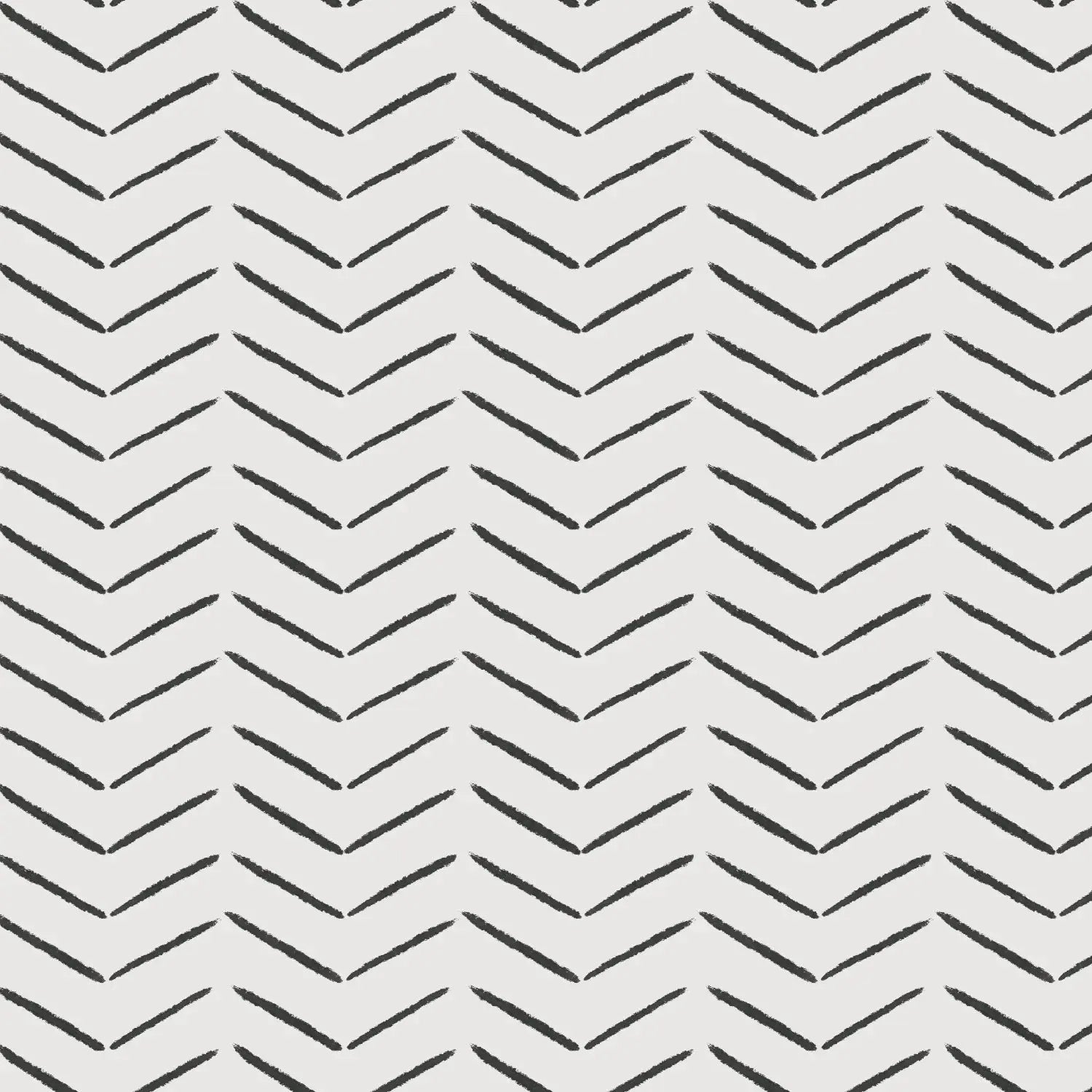 MUNKS & ME - Papier Peint Chambre Enfant à Motif Répété - À Chevrons | Charbon