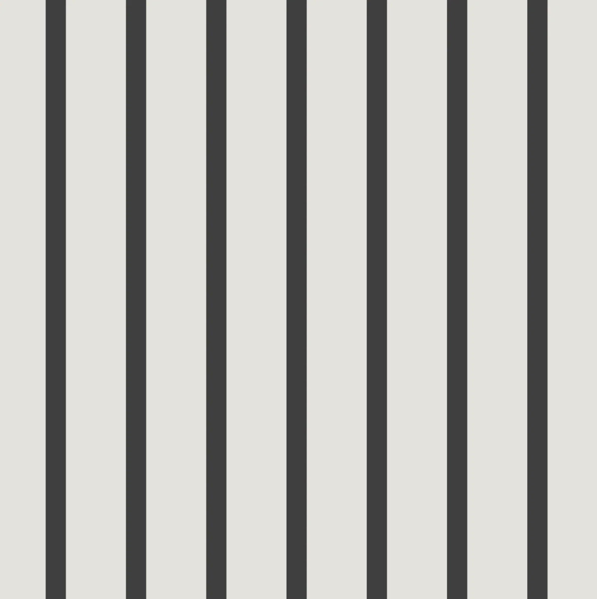 MUNKS & ME - Papier Peint Panoramique Pour Enfants - À Fines Rayures Anthracite