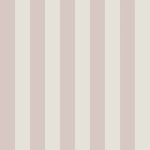 MUNKS & ME - Papier Peint Panoramique Pour Enfants - À Rayures Cirque Rose Poudré