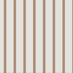 MUNKS & ME - Papier Peint Panoramique Pour Enfants - À Rayures Fines Latte