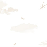 MUNKS & ME - Papier Peint Panoramique Pour Enfants - Fresque Munks + Me X Olivia Bowen | Nuages et Oiseaux