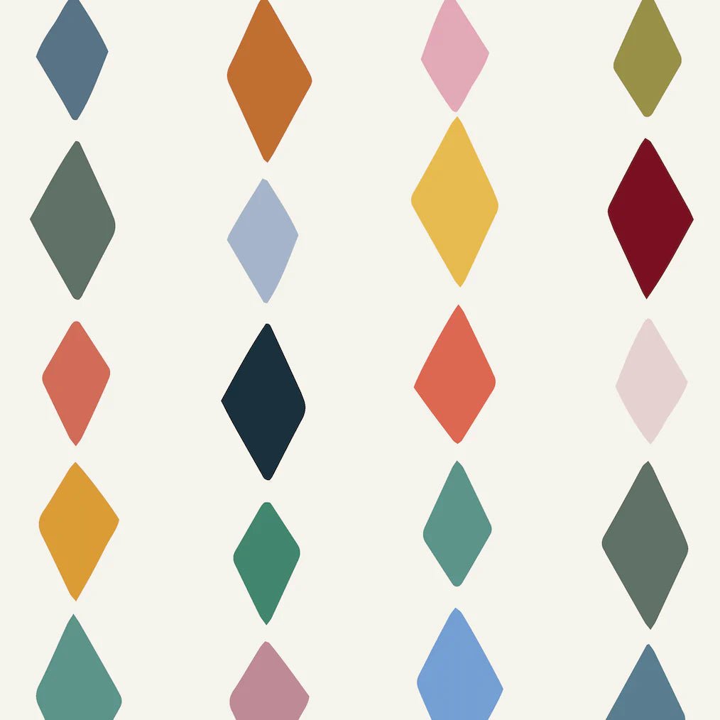 MUNKS & ME - Papier Peint Panoramique Pour Enfants - Jolly Jester À Motifs Répétés | Multicolore