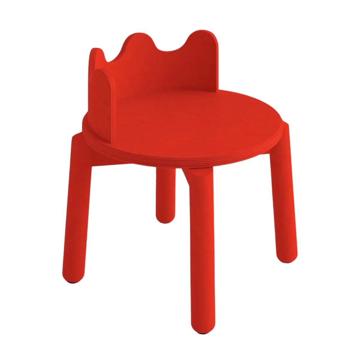 OEUF NYC - Chaises Moss - Set de 2 | Rouge Tomate