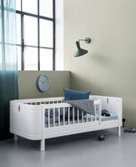 OLIVER FURNITURE - 041460 - Kit De Conversion - Lit Bébé Évolutif Mini+ & Lit Junior - En Lit Superposé Mi - haut, Blanc