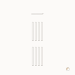 OLIVER FURNITURE - 041475 - Kit De Conversion Mini+, Lit Superposé Mi - haut - En 2 Lits Juniors, Blanc/chêne