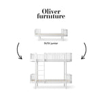 OLIVER FURNITURE - 041508 - Kit De Conversion Original, Lit/lit Junior - En Lit Superposé, Blanc