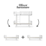 OLIVER FURNITURE - 041562 - Kit De Conversion Original, Lit Superposé - En 2 Lits, Blanc