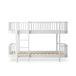 OLIVER FURNITURE - 041754 - Kit De Conversion Original, Lit Superposé Mi - haut - En Lit Mezzanine Mi - haut 138 Cm, Blanc