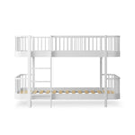 OLIVER FURNITURE - 041758 - Kit De Conversion Original, Lit Banquette - En Lit Superposé Mi - haut, Blanc