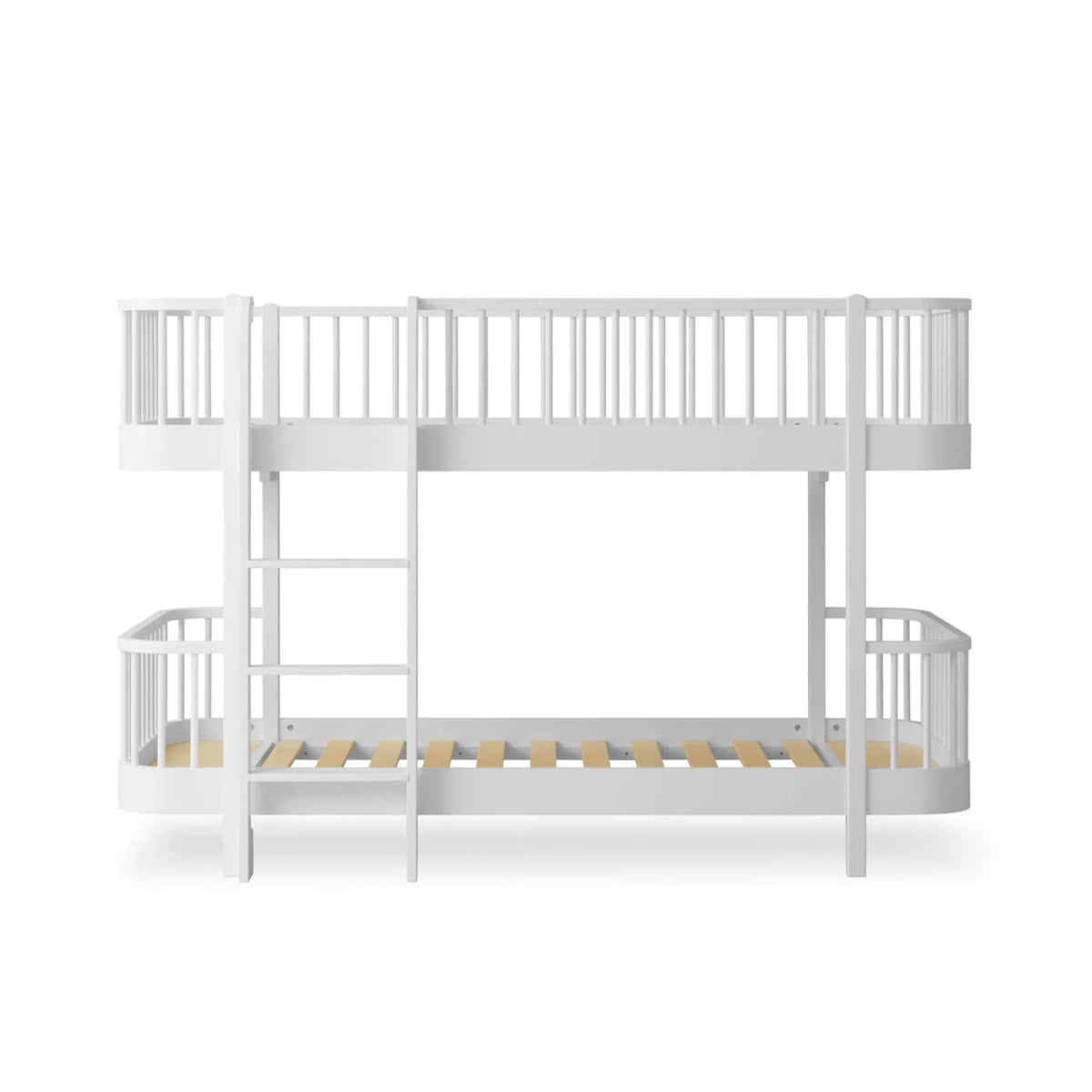 OLIVER FURNITURE - 041772 - Kit De Conversion Original, Lit Superposé Mi - haut - En 1 Lit Et 1 Lit Mezzanine Mi - haut 138 Cm, Blanc