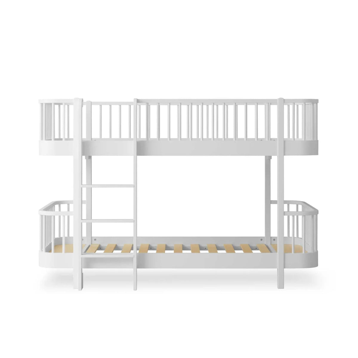 OLIVER FURNITURE - 041774 - Kit De Conversion Original, Lit Superposé Mi - haut - En 1 Lit Banquette Et 1 Lit Mezzanine Mi - haut 138 Cm, Blanc