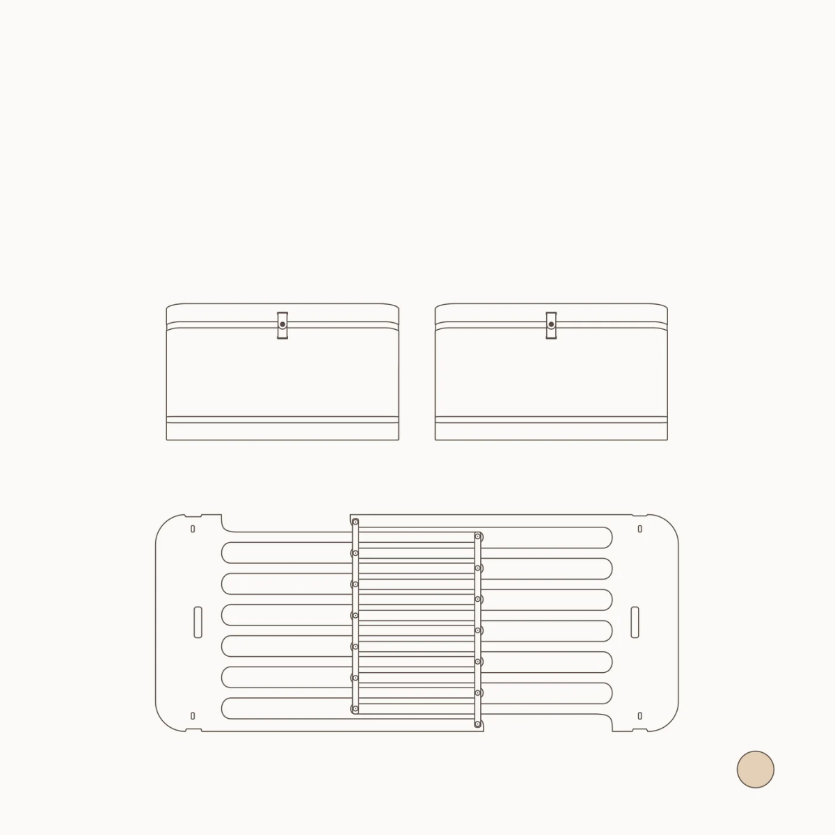 OLIVER FURNITURE - 041791 - Kit De Conversion - Lit Bébé Évolutif Mini+, Kit Famille (complément Au Lit Bébé Évolutif Mini+, Avec Kit Junior Inclus, Chêne)