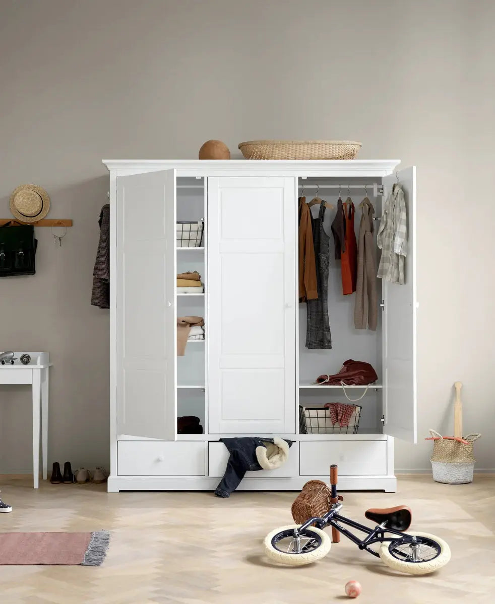 OLIVER FURNITURE - Armoire 3 Portes Seaside
