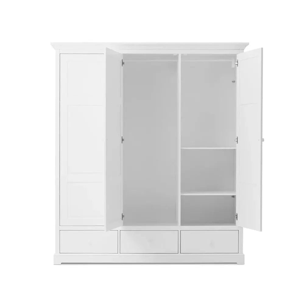 OLIVER FURNITURE - Armoire 3 Portes Seaside