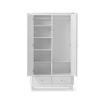 OLIVER FURNITURE - Armoire Oliver Furniture 2 Portes, Blanc