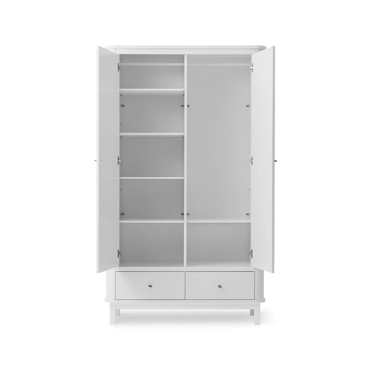 OLIVER FURNITURE - Armoire Oliver Furniture 2 Portes, Blanc