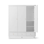 OLIVER FURNITURE - Armoire Oliver Furniture 3 Portes, Blanc